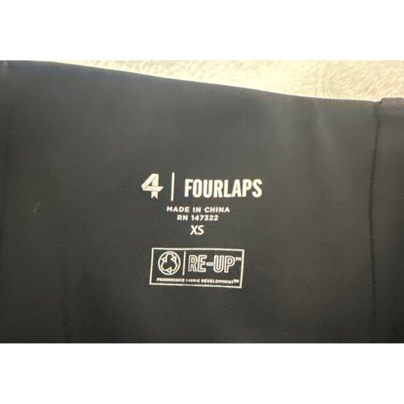 Four Laps Precision Compression Leggings With Mesh Side Panels Size XS - Picture 6 of 10